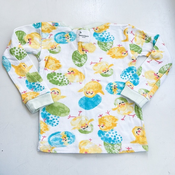 Burt’s Bees Baby Lil Hatchlings Organic Cotton Pajamas - Picture 6 of 9